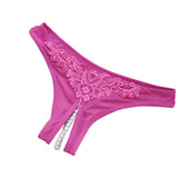 Sexy Women Pearl Solid Low Waist Underwear